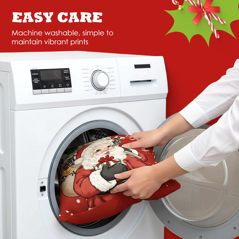 CheerCush | Kerstkussenhoes – Gezellig feestelijk kussen voor op de bank, het bed en de feestdagen