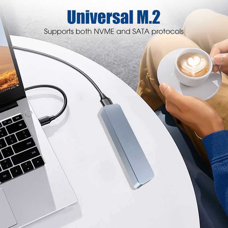 DriveMate | TurboSSD-behuizing – Externe behuizing met hoge snelheid USB 3.2