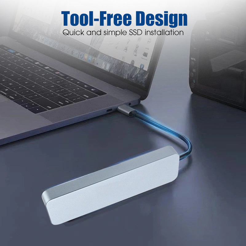 DriveMate | TurboSSD-behuizing – Externe behuizing met hoge snelheid USB 3.2