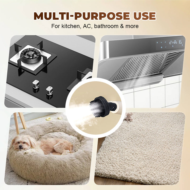 Mistify | Compacte stoomreiniger voor hoge temperaturen - Draagbare reiniger voor grondige reiniging van vloeren in huis