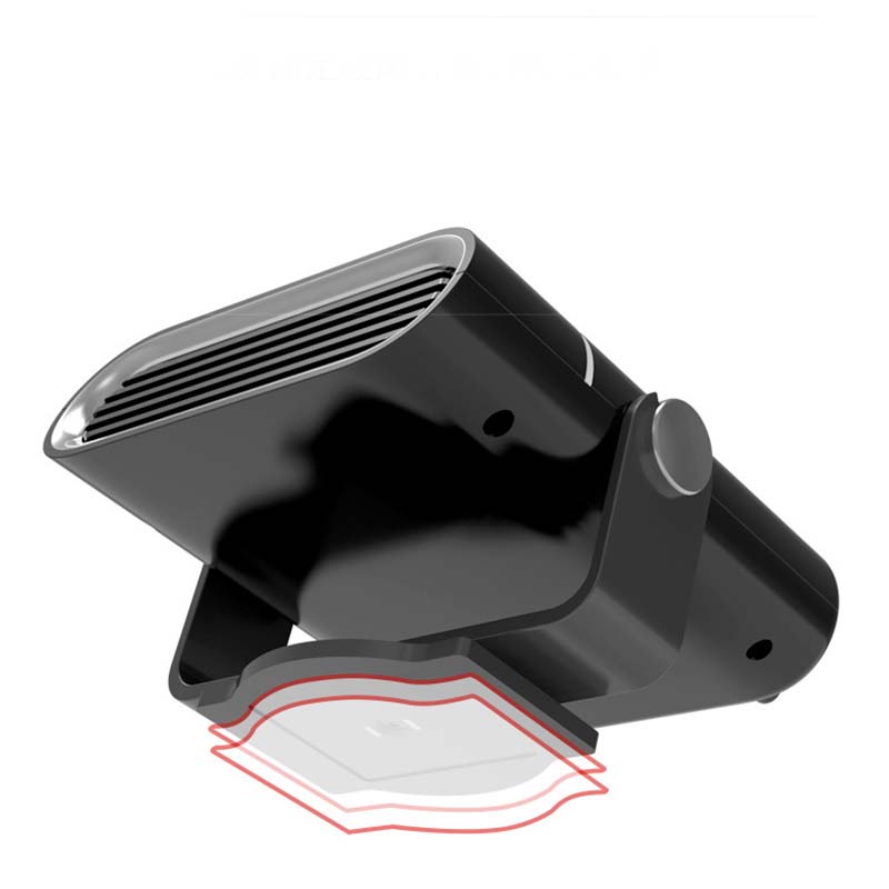 WarmWhirl | 360° draaibare compacte autoverwarming voor winter en reizen