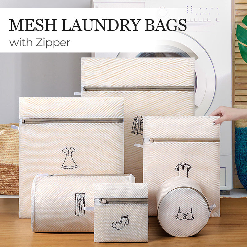 MeshEase | Washandjesset van mesh – Zachte verzorging van uw kleding, verborgen ritssluiting, duurzaam