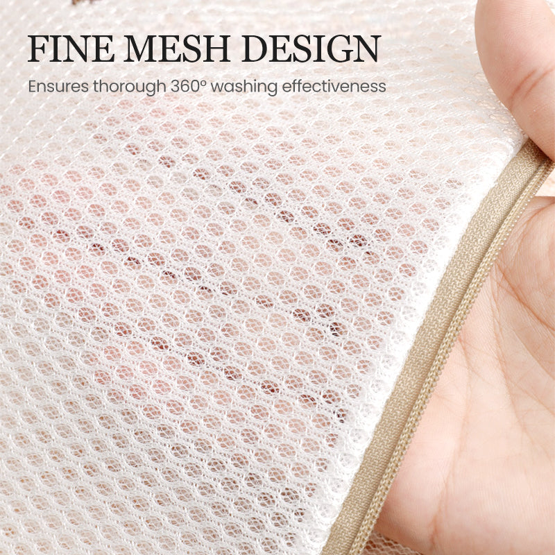 MeshEase | Washandjesset van mesh – Zachte verzorging van uw kleding, verborgen ritssluiting, duurzaam