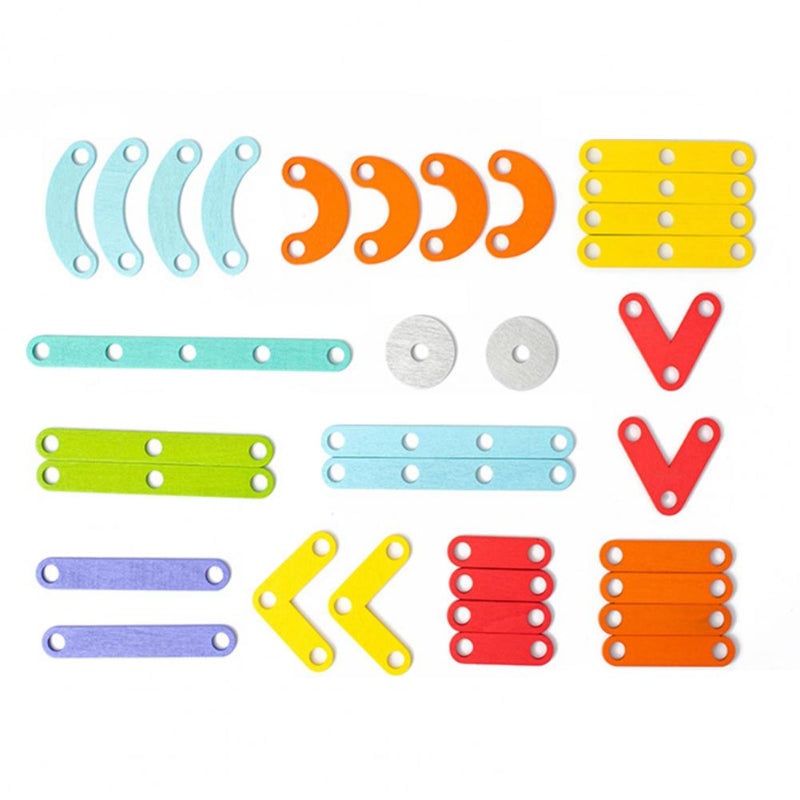 SkillBoard | Montessori-pegboardpuzzel – Houten educatief speelgoed voor kinderen vanaf 3 jaar