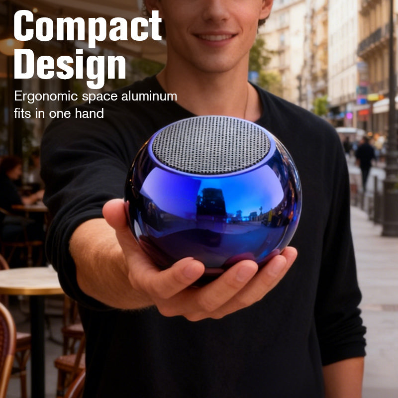 TonePod | Mini HiFi Bluetooth-luidspreker, draagbaar 360°-geluid, lange batterijduur, draadloze muziek