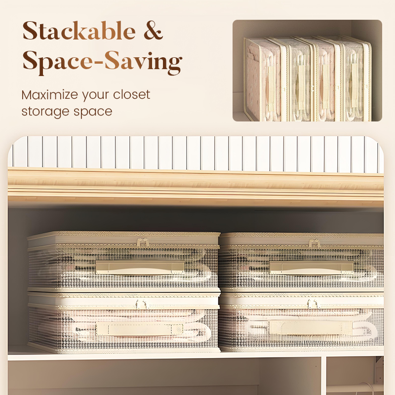 CleanSort | Multifunctionele transparante organizer – Ruime, duurzame en handige opbergoplossing