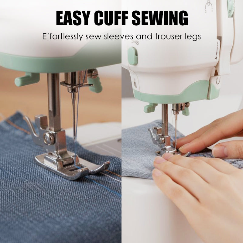 Stitcho | Draagbare elektrische naaimachine voor thuisgebruik – meerdere steken, knoopsgaten en snelheidsregeling