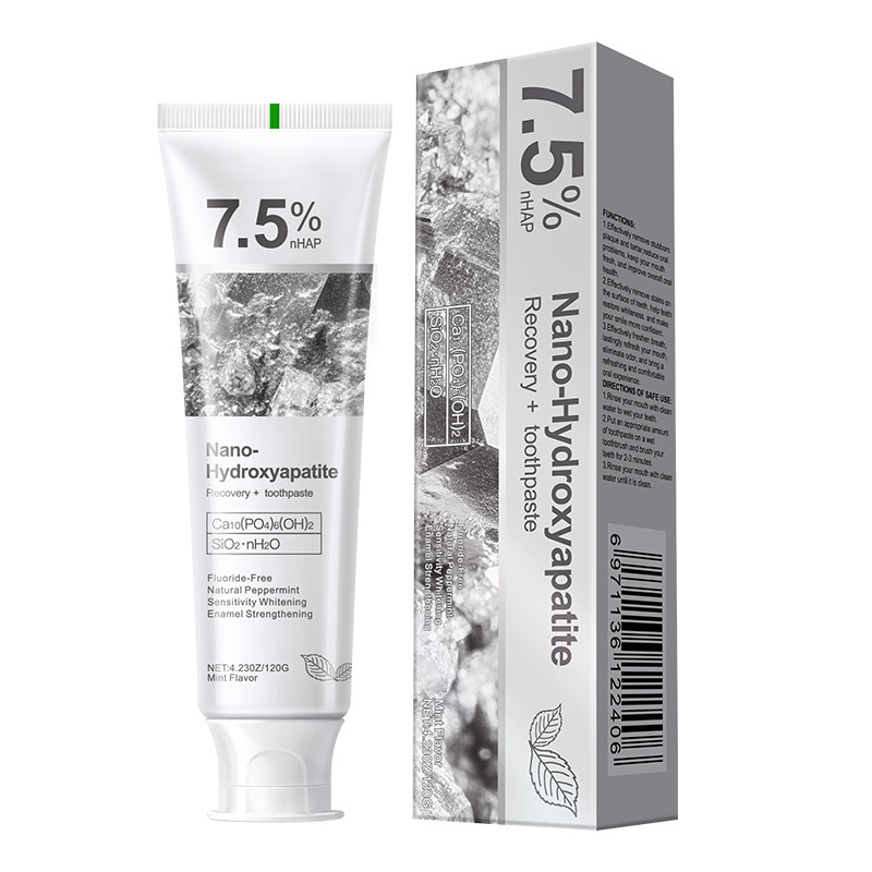 EnamelGlow | Hydroxyapatite Tandpasta – Pijnvrij Witten, Glazuurherstel, Fluoridevrij & SLS-vrij