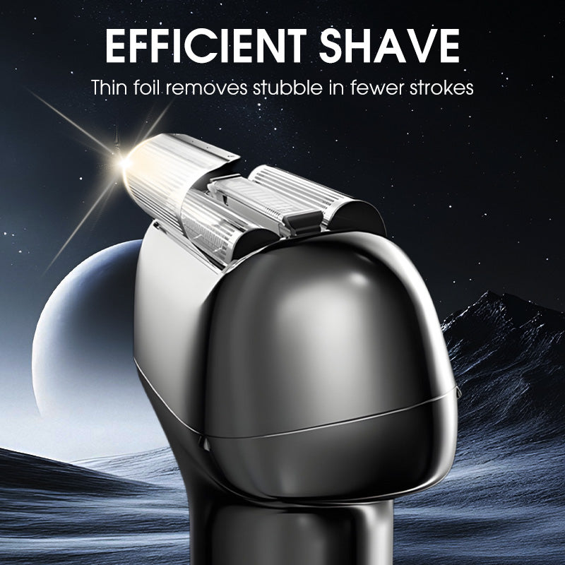ShaveMax | Oplaadbaar foliemes voor heren, elektrisch, waterbestendig, huidvriendelijk