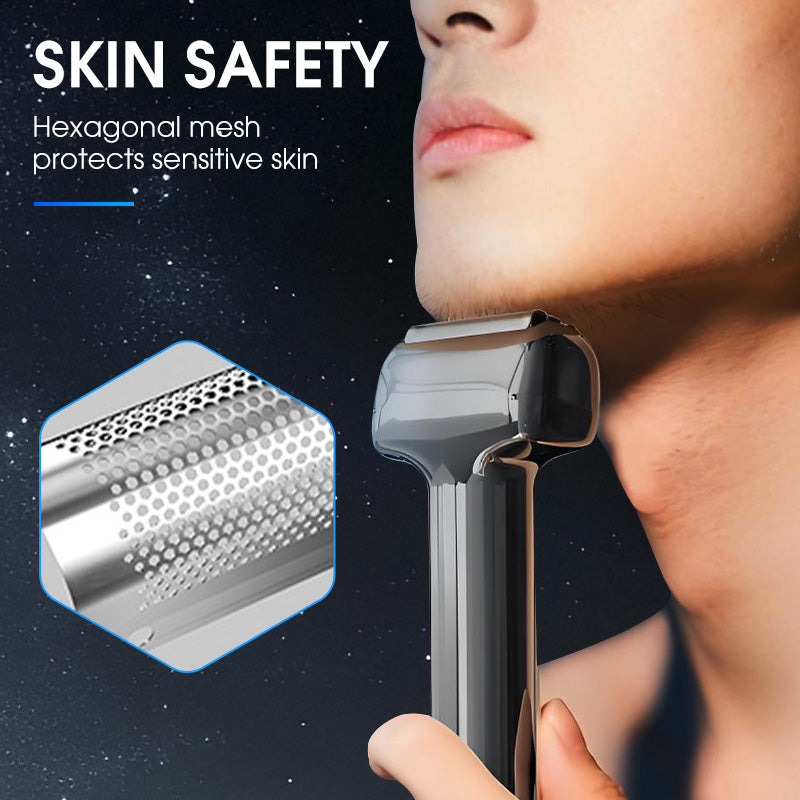 ShaveMax | Oplaadbaar foliemes voor heren, elektrisch, waterbestendig, huidvriendelijk