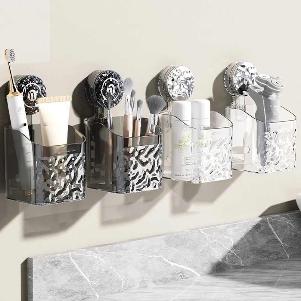 StickRack | Badkamerplank zonder boren – Acryl douche-organizer
