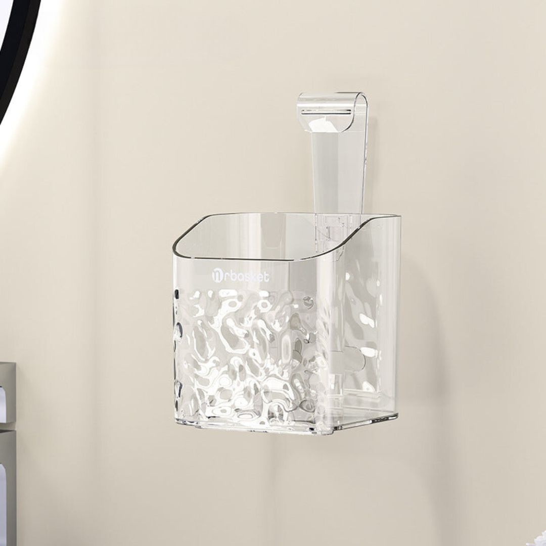 StickRack | Badkamerplank zonder boren – Acryl douche-organizer