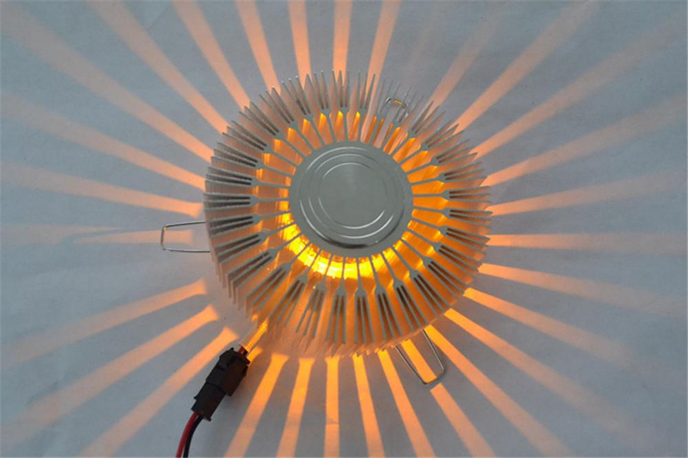 RayLume | Sunburst Wandlamp - Decoratief sfeerlicht met Sunray schaduweffect