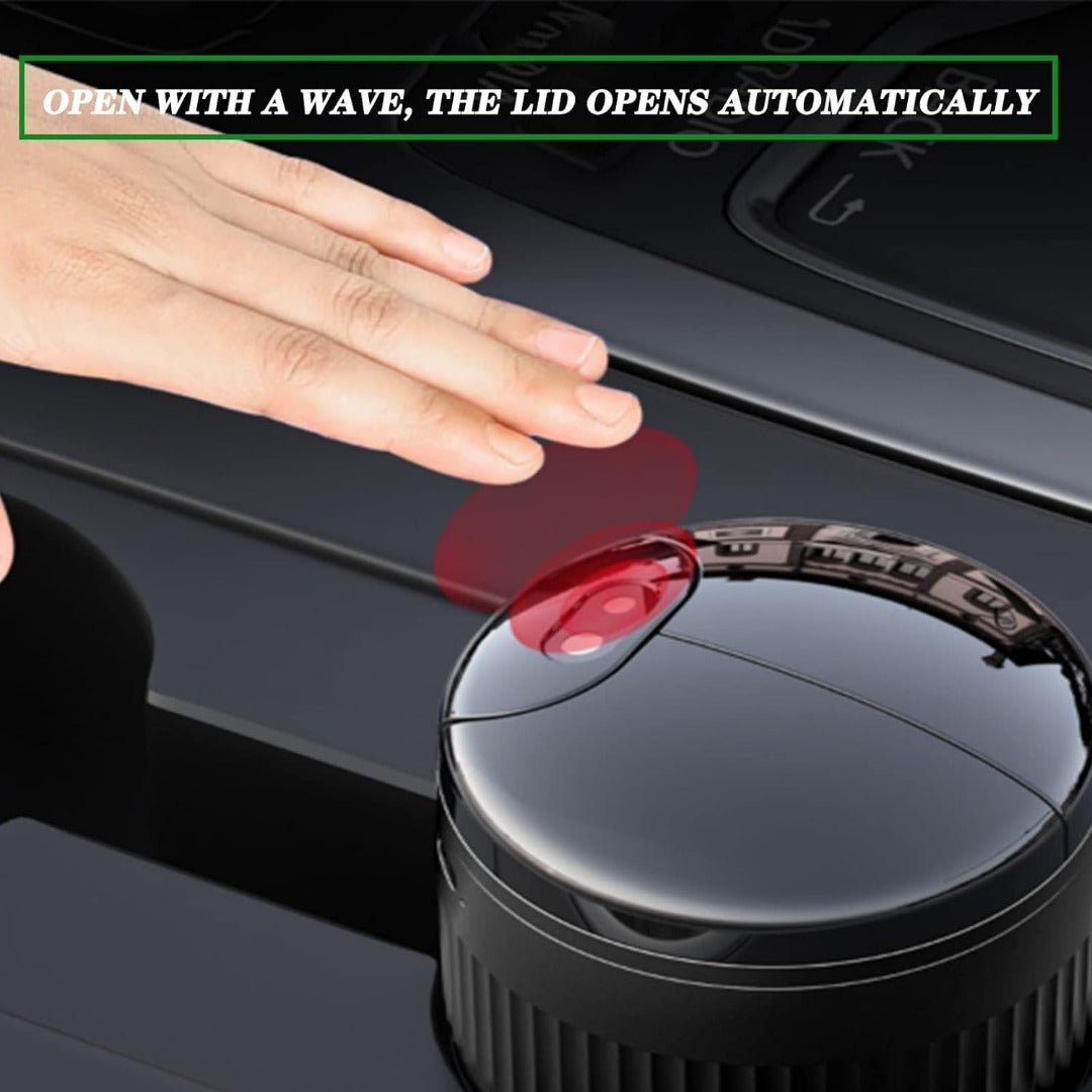 SmartFume | Tech Asbak – Slimme aanraakdetectie, LED-sensor, rookvrij en modern ontwerp
