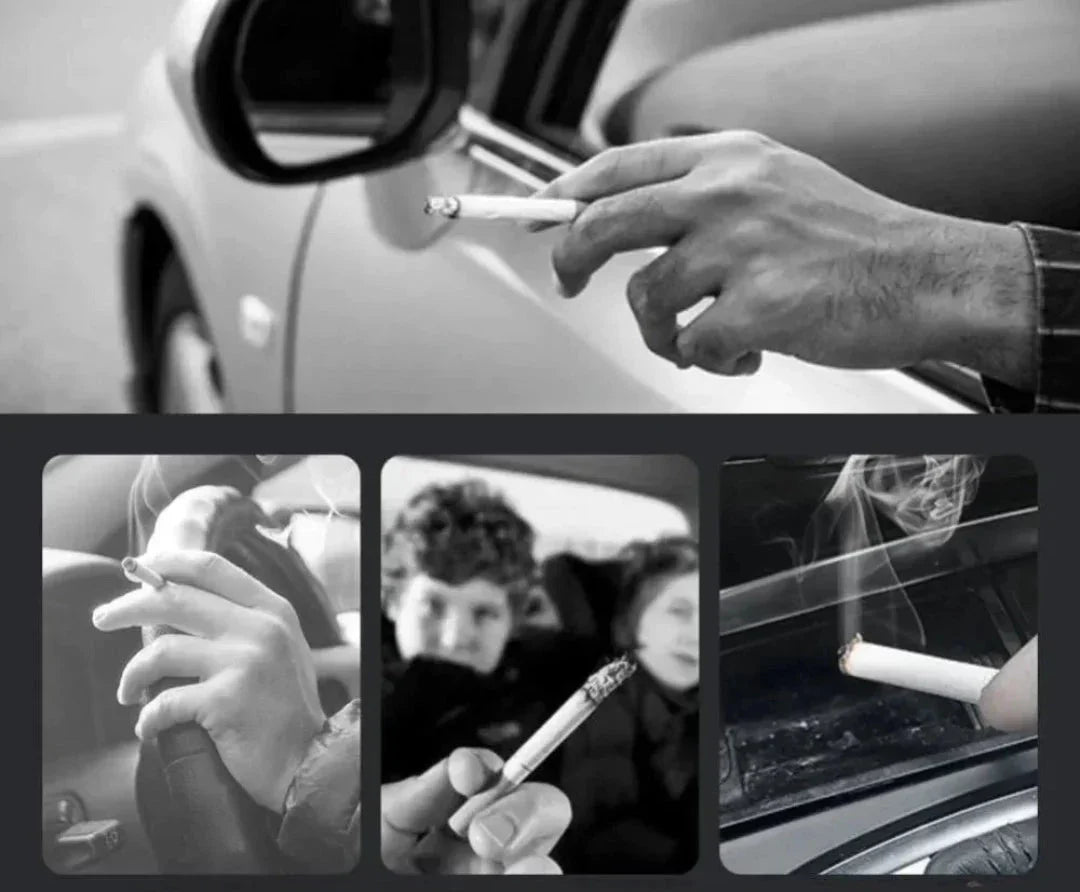 SmartFume | Tech Asbak – Slimme aanraakdetectie, LED-sensor, rookvrij en modern ontwerp