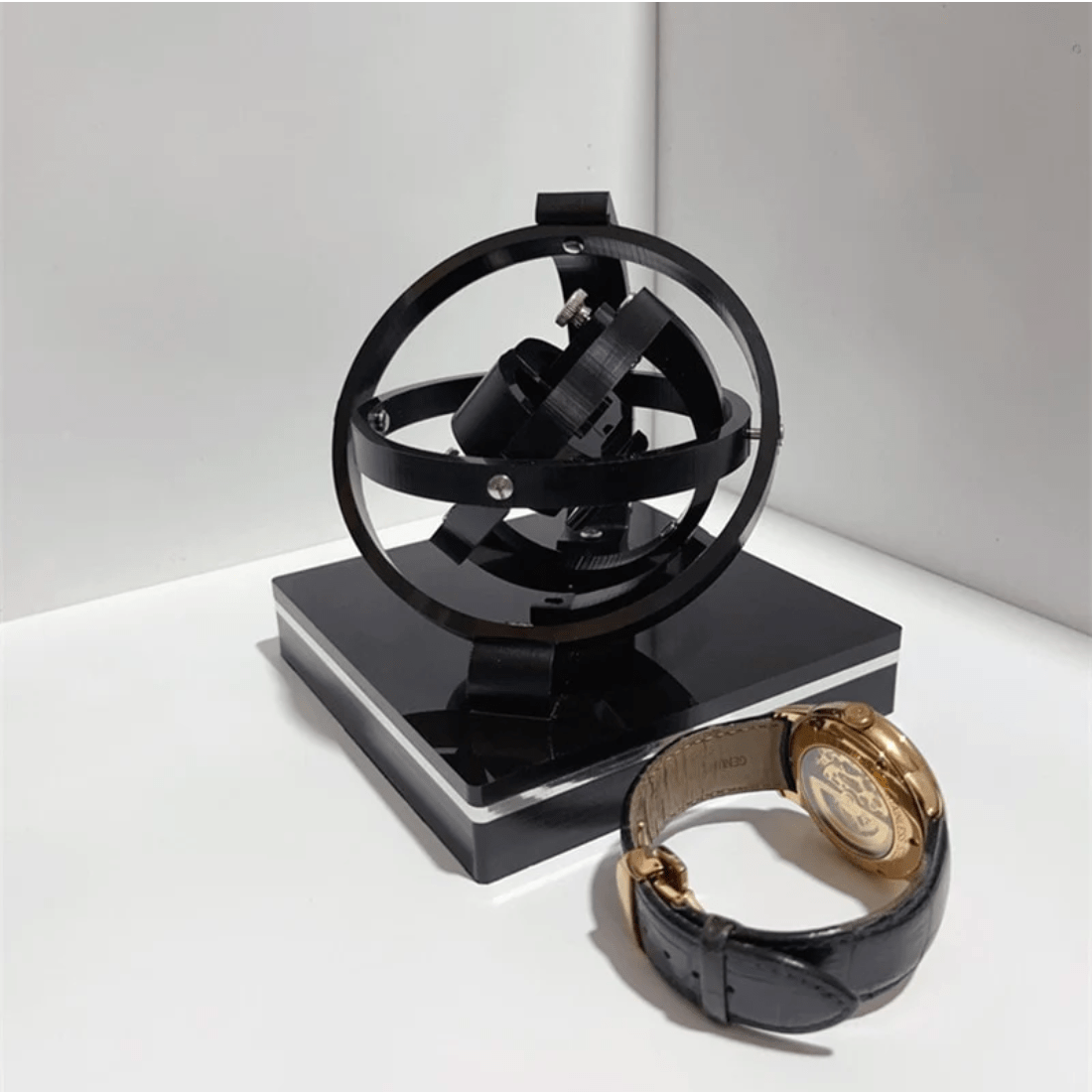 TimeVault | Horlogebeweger voor automatische horloges – Luxe display & blikvanger