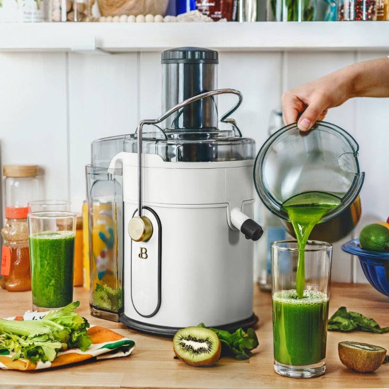 VitaPress | 5-standen 1000W sapcentrifuge met touchscreen – Elektrische koude pers voor fruit en groenten