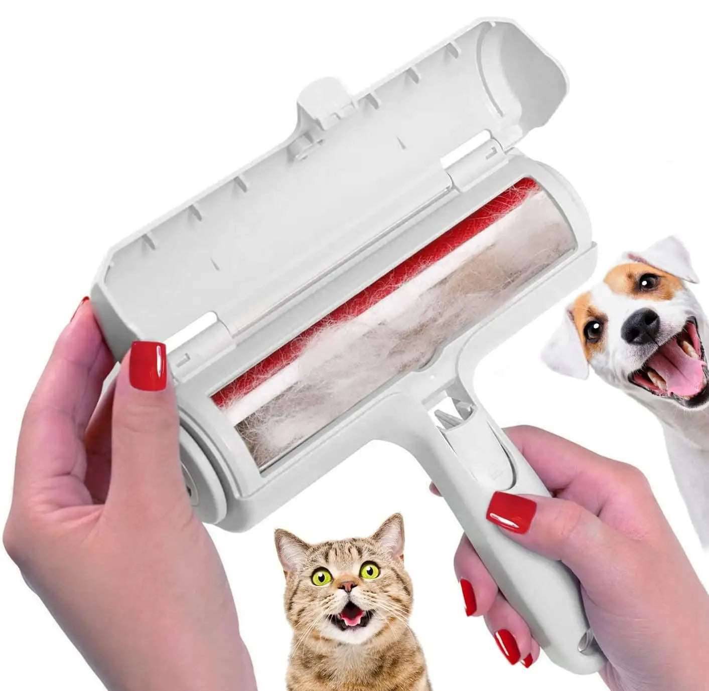 PetSwipe | Herbruikbare rol voor het verwijderen van dierenharen – Reiniger voor meubels, bekleding en kleding
