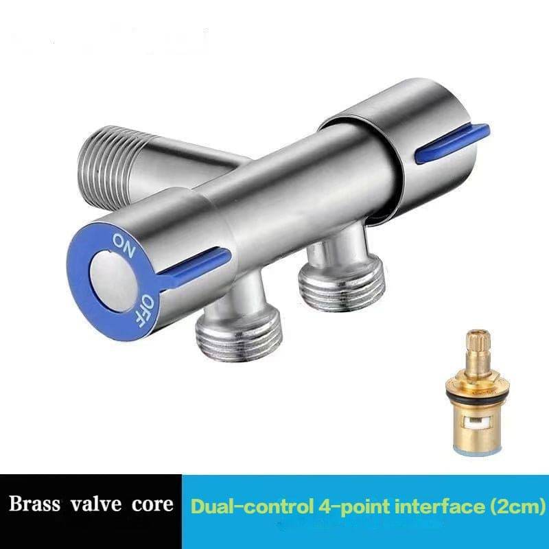JetSpray | Handbediende toiletdouche – Roestvrijstalen bidet, badkamerhygiëne, instelbare waterstroom