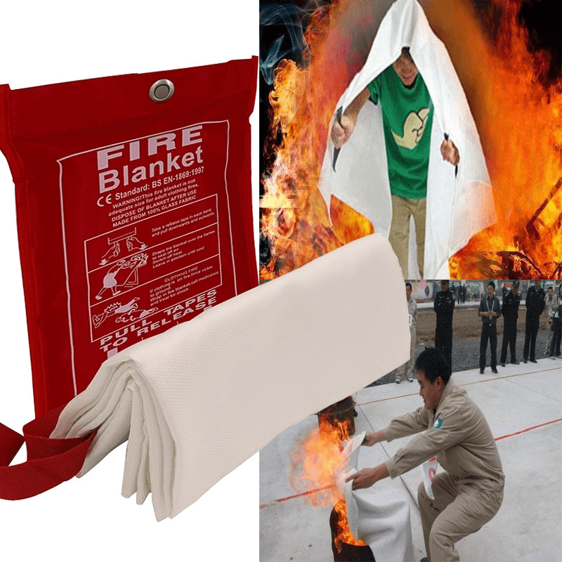 BlazeGuard | Nooddeken van glasvezel – Brandbeveiliging voor keukens, woningen en kantoren