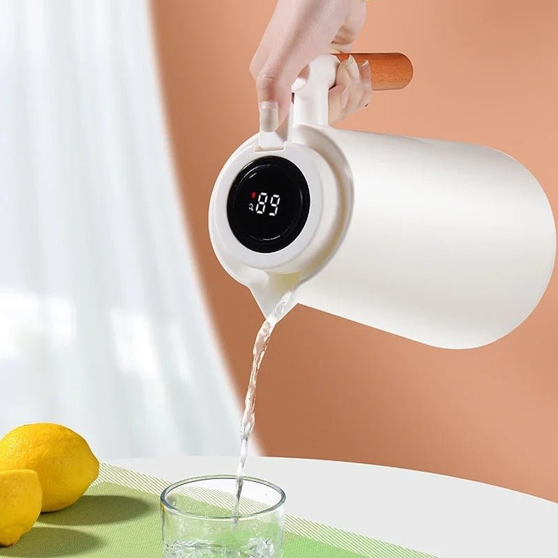 ThermaCarafe | Geïsoleerde vacuümkan met digitaal temperatuurdisplay – thermoskan