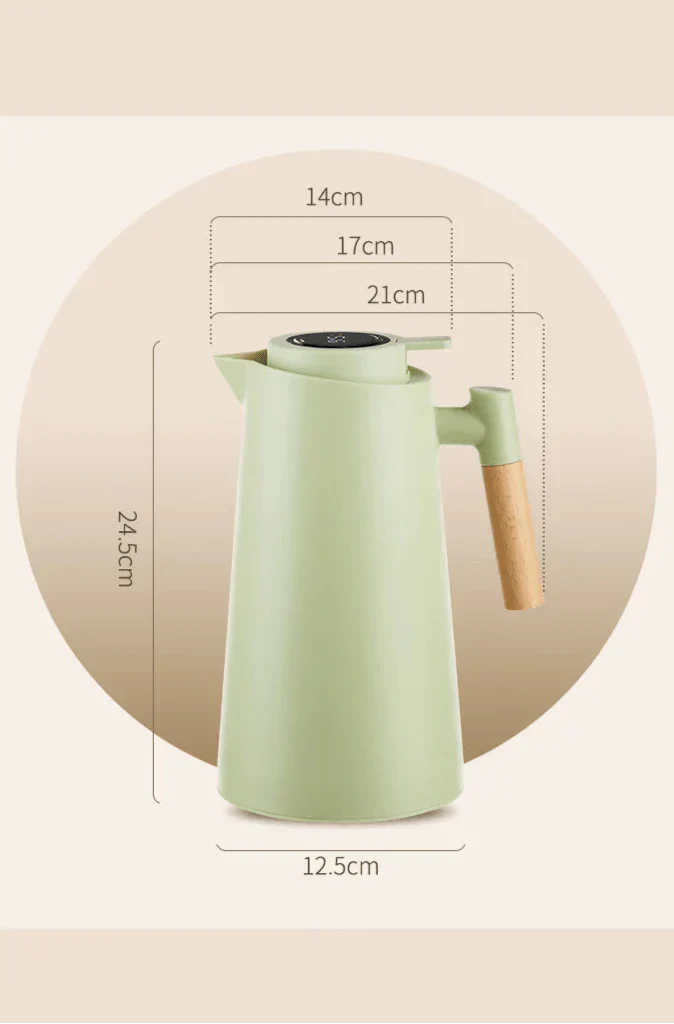 ThermaCarafe | Geïsoleerde vacuümkan met digitaal temperatuurdisplay – thermoskan