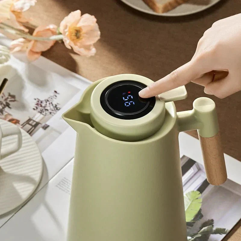 ThermaCarafe | Geïsoleerde vacuümkan met digitaal temperatuurdisplay – thermoskan
