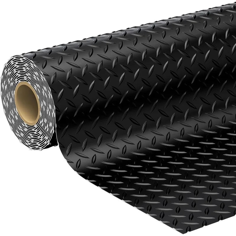 DiamondGrip | Diamantplaat garagemat – Duurzame, waterdichte, antislip vloerbedekking voor voertuigen