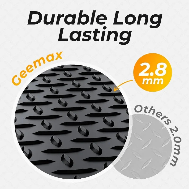 DiamondGrip | Diamantplaat garagemat – Duurzame, waterdichte, antislip vloerbedekking voor voertuigen