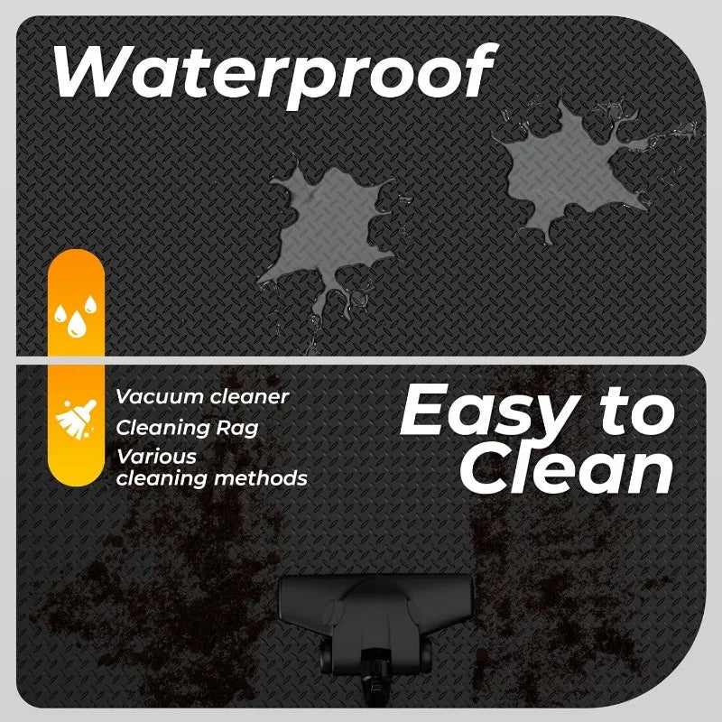 DiamondGrip | Diamantplaat garagemat – Duurzame, waterdichte, antislip vloerbedekking voor voertuigen