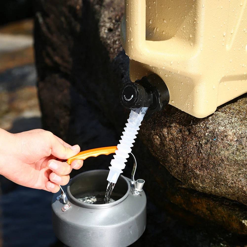 CampH2O | Draagbare watertank van 12 liter – voor kamperen, wandelen, campers en survivalwateropslag