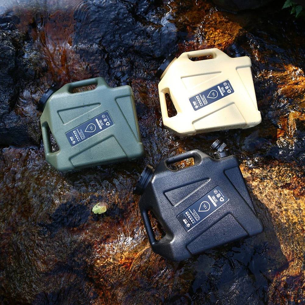 CampH2O | Draagbare watertank van 12 liter – voor kamperen, wandelen, campers en survivalwateropslag