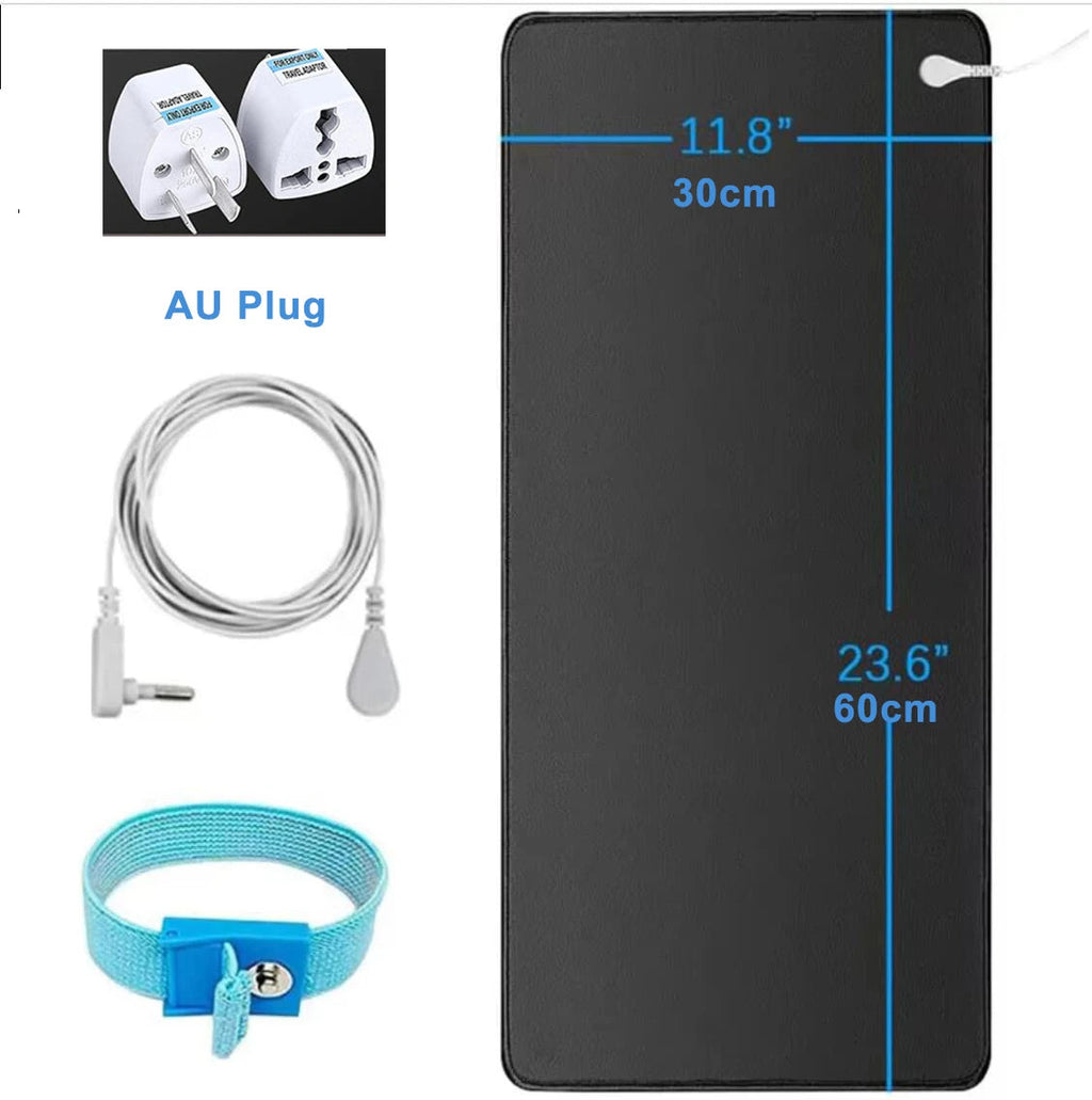 ZenLink | Aardingsmat met polsband – Verbeter uw slaap, verminder stress en ondersteun ontstekingsremming