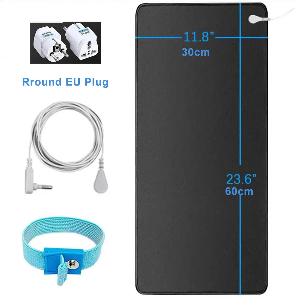 ZenLink | Aardingsmat met polsband – Verbeter uw slaap, verminder stress en ondersteun ontstekingsremming