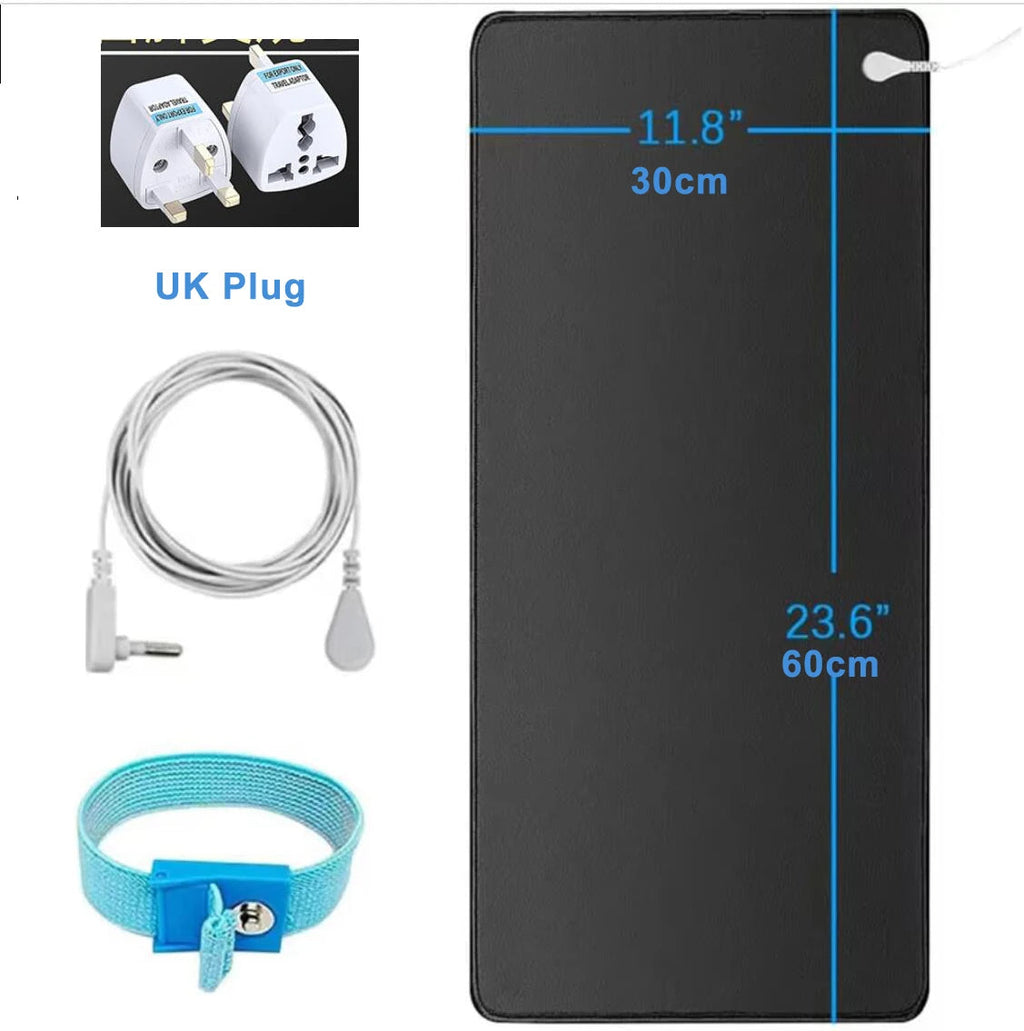 ZenLink | Aardingsmat met polsband – Verbeter uw slaap, verminder stress en ondersteun ontstekingsremming