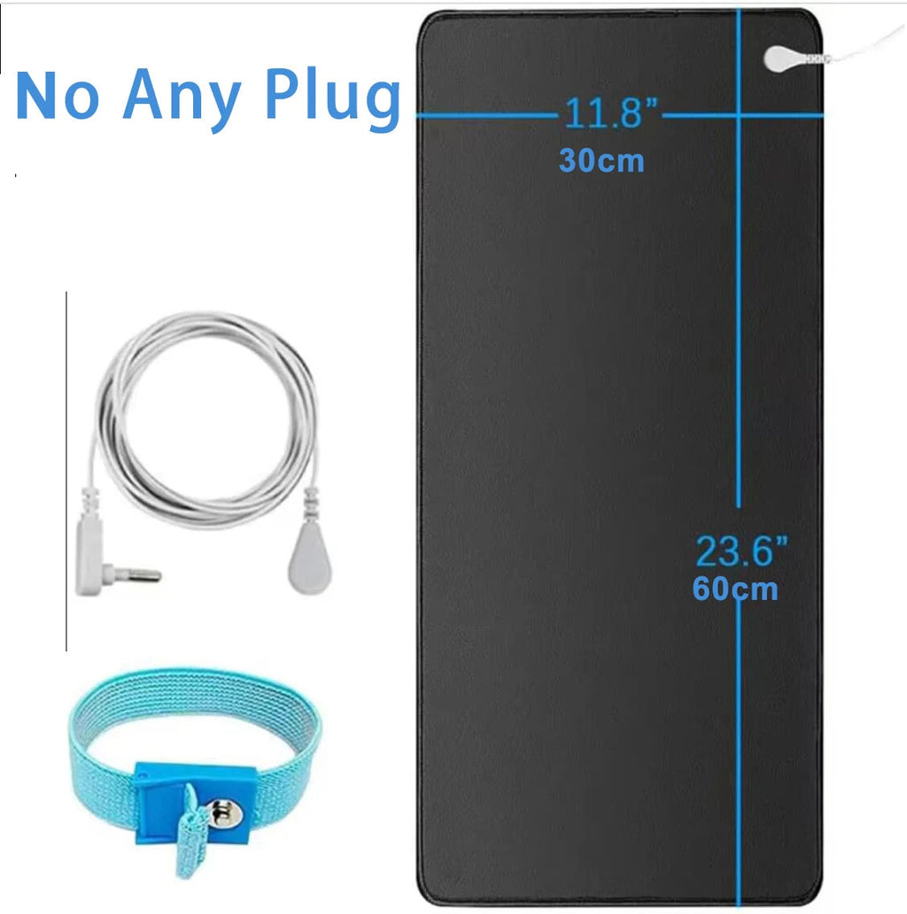 ZenLink | Aardingsmat met polsband – Verbeter uw slaap, verminder stress en ondersteun ontstekingsremming