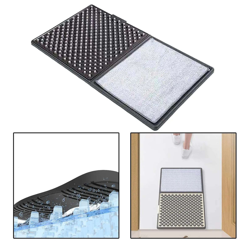 DoorDry | Zwaar uitgevoerde absorberende entreemat voor buiten – antislip, waterdicht