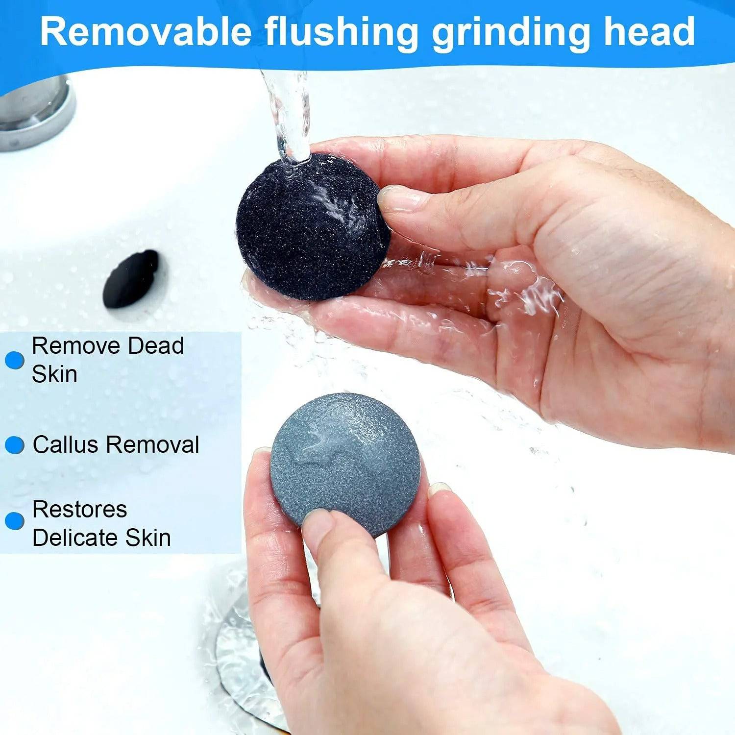 PediPro | Elektrische eeltverwijderaar en dode huidtrimmer – gladde voeten, professioneel pedicure-instrument