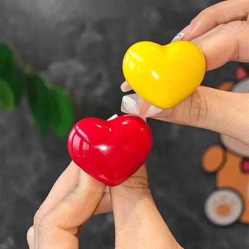 Heartique | Romantische hartvormige toiletspoelknop – stijlvolle upgrade voor uw badkamer, eenvoudig te installeren decoratief accessoire