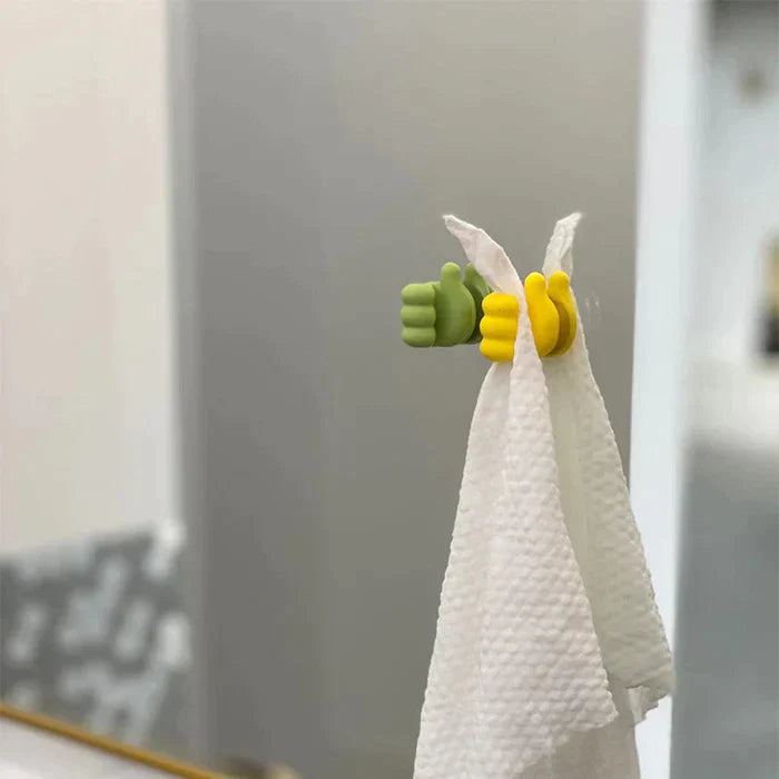 Thumbix | Mini Duimhaken - 20 stuks creatieve wandhaken voor kabels en kleine voorwerpen