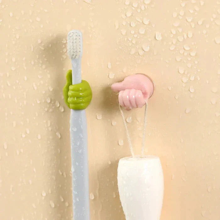 Thumbix | Mini Duimhaken - 20 stuks creatieve wandhaken voor kabels en kleine voorwerpen