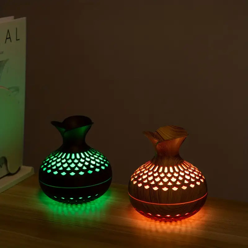 Calmiq | Strakke aromaverstuiver – Ultrasone etherische oliemist voor een ontspannen en moderne woning