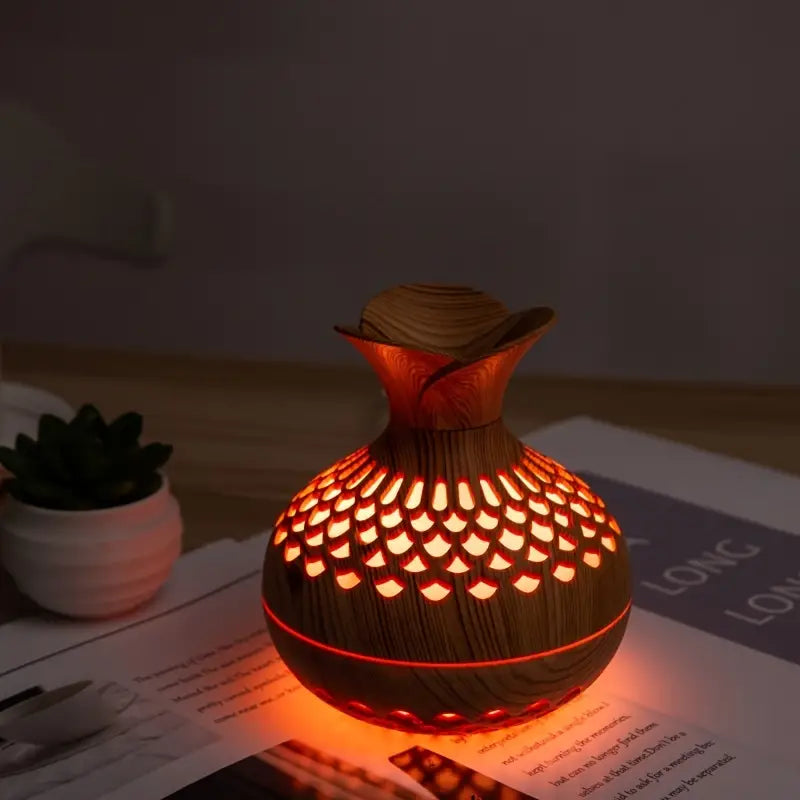 Calmiq | Strakke aromaverstuiver – Ultrasone etherische oliemist voor een ontspannen en moderne woning