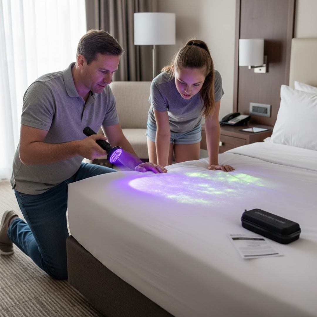 UltiUV | Hoogintensieve UV-inspectielamp – Bedwantsen opsporen en onzichtbare vlekken detecteren met blacklight