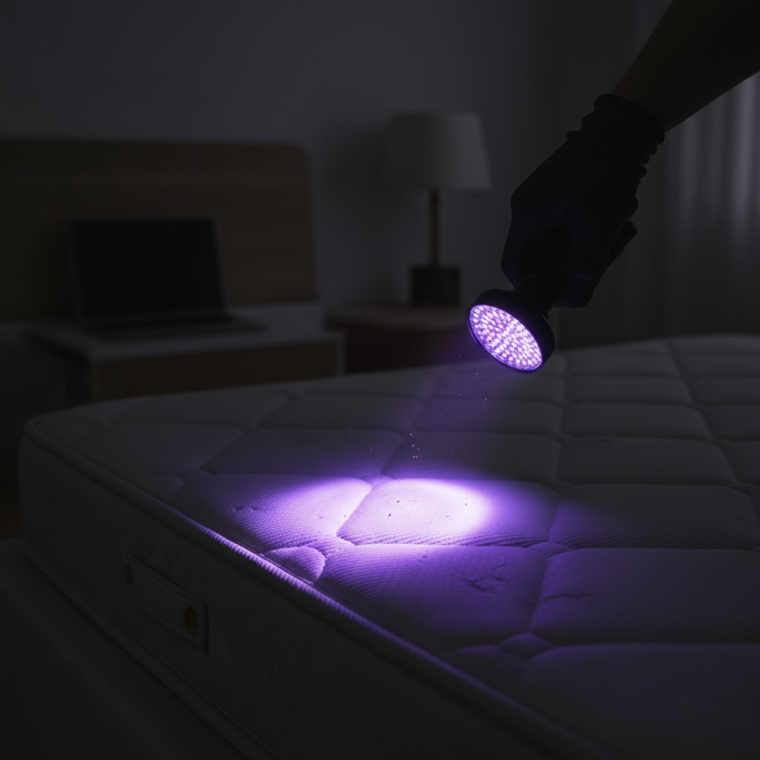 UltiUV | Hoogintensieve UV-inspectielamp – Bedwantsen opsporen en onzichtbare vlekken detecteren met blacklight
