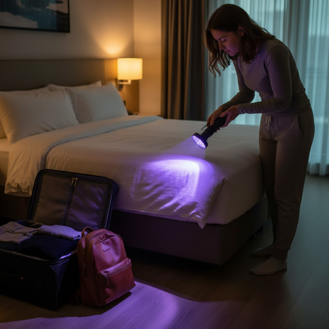 UltiUV | Hoogintensieve UV-inspectielamp – Bedwantsen opsporen en onzichtbare vlekken detecteren met blacklight