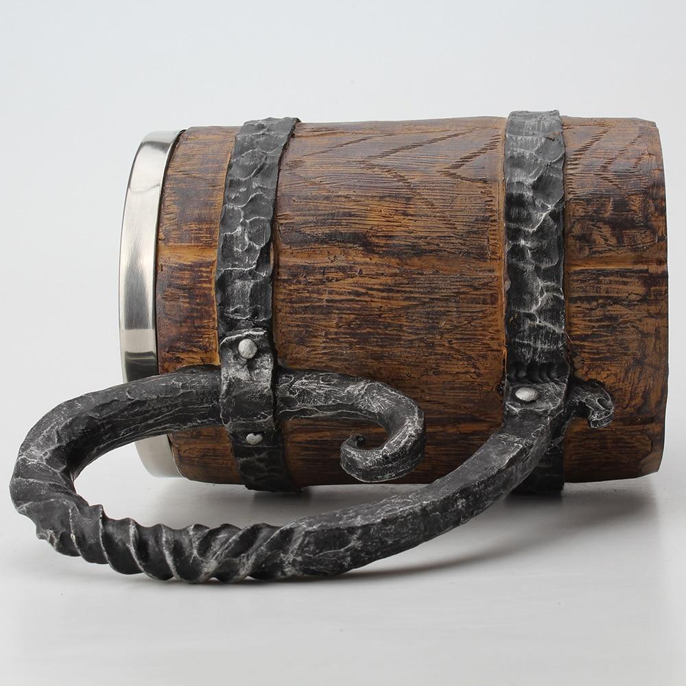 FjordMug | Viking Tavern-mok – Dubbelwandige Noorse drinkbeker van 650 ml