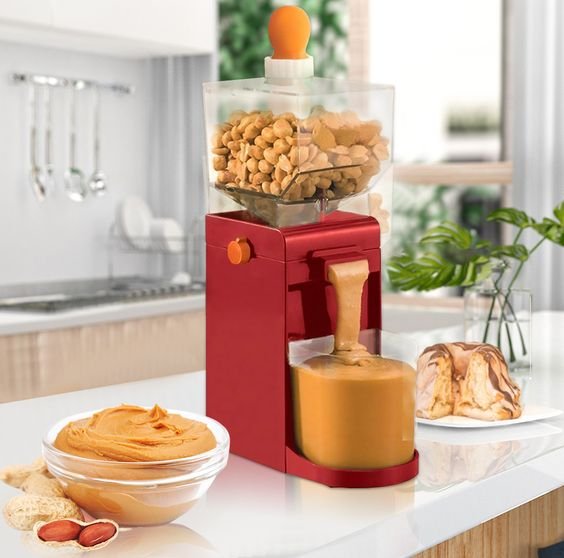 NutFusion | Vintage elektrische notenboter maker – pinda- en amandelmaler voor verse zelfgemaakte spreads