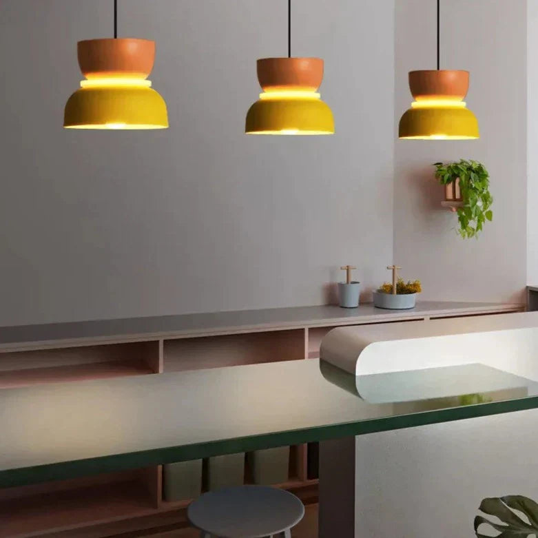 MeloGlow | Scandinavische Pastel Hanglamp - Moderne Opknoping Lichtarmatuur voor thuisdecoratie