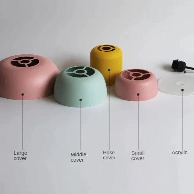MeloGlow | Scandinavische Pastel Hanglamp - Moderne Opknoping Lichtarmatuur voor thuisdecoratie